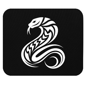 Discover T Tattoo Style Dangerous Snake Mouse Pads