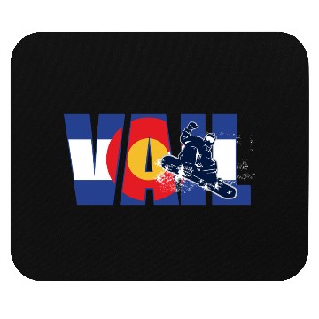 Discover Dynamic Skateboard and Logo Composition Mouse Pads