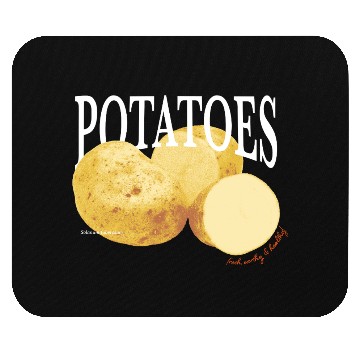 Discover Earthy Potato Graphic Mouse Pads