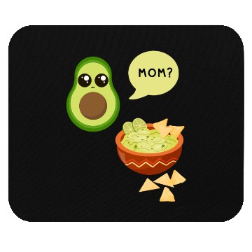 Discover Avocado Guacamole Mom funny Mouse Pads