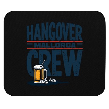 Discover Hangover Crew Mallorca Party Mouse Pads party animal