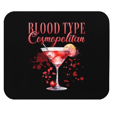 Discover Cocktail Bartender Blood Type Cosmopolitan Mouse Pads