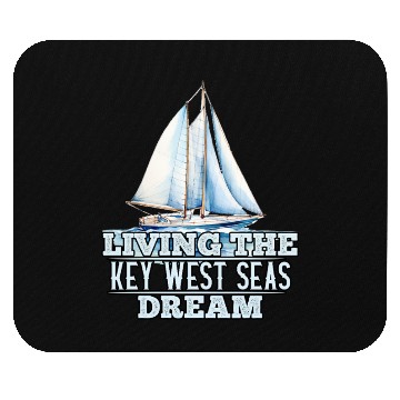 Discover Florida Sunshine-State LIVING THE KEY-WEST SEAS Mouse Pads