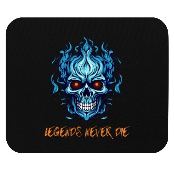 Discover Legends never die Mouse Pads