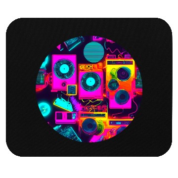 Discover Vintage 80s party old school Mouse Pads
