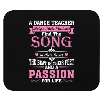 Discover A Dance Teacher Helps Their Students Find The Song Mouse Pads