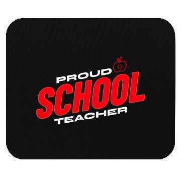 Discover Proud School Teacher Mouse Pads