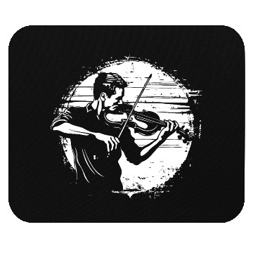 Discover Violin Boy Sketch Mouse Pads