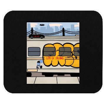Discover New York City – City of Dreams | NYC Skyline Mouse Pads