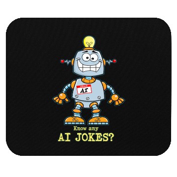 Discover AI Jokes Mouse Pads