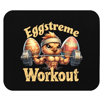 Discover Eggstreme Workout Mouse Pads