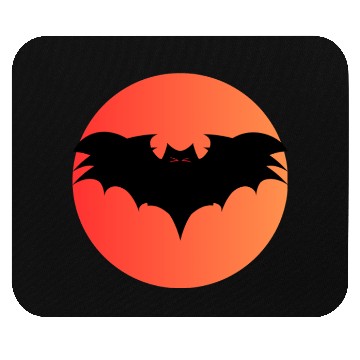 Discover Bat Sun Mouse Pads