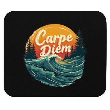 Discover Carpe Diem Seize the Day Gift Mouse Pads
