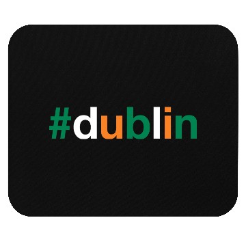 Discover DUBLIN Irish Flag Mouse Pads