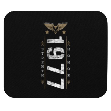 Discover Limited Edition 1977 Strength and Honor Birthday Mouse Pads