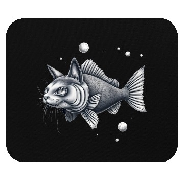 Discover The cat fish 3 Mouse Pads