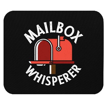 Discover Mailbox Whisperer Postal Worker Mailman Mouse Pads