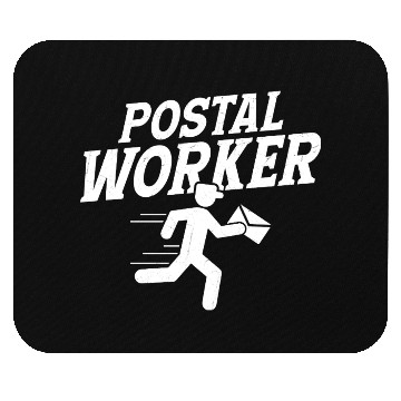 Discover Postal Worker Mailman Mail Carrier Mouse Pads