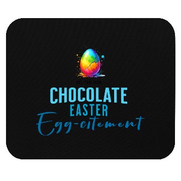 Discover Chocolate Easter Egg-citement, Unique Mouse Pads
