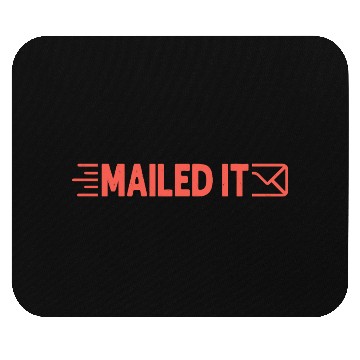 Discover Mailed It Postal Worker Mailman Mouse Pads