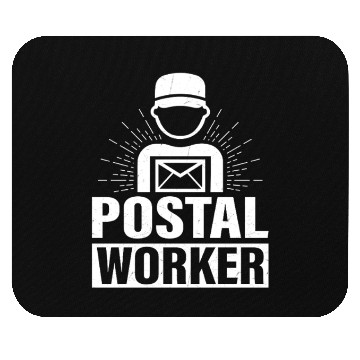 Discover Postal Worker Mail Carrier Mailman Mouse Pads