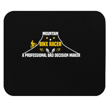 Discover Mountain Bike Racer Mouse Pads