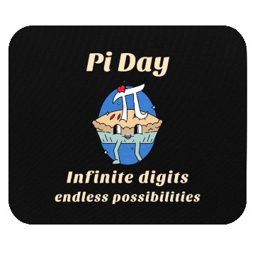 Discover Pi Day Infinite digits endless possibilities Mouse Pads