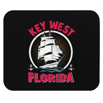 Discover KEY-WEST FLORIDA Sunshine-State West Keys Mouse Pads