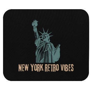 Discover “New York Retro Vibes – Classic City Nostalgia” Mouse Pads