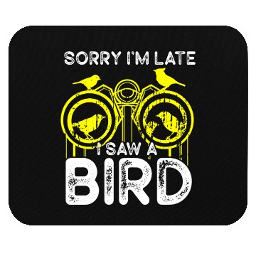 Discover Bird Watching Cute Bird Lover Mouse Pads