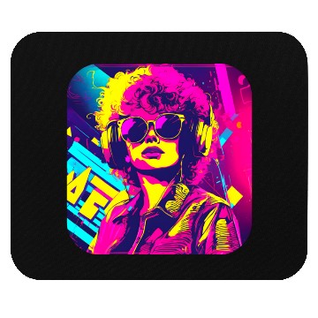 Discover 80er Retro Radio Star Mouse Pads