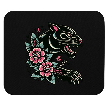 Discover Black Panther Flash Tattoo Mouse Pads