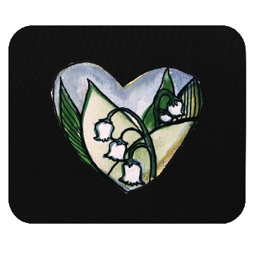 Discover Lily of the Valley Mouse Pads