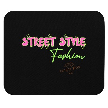 Discover STREET STYLE FASHION by Tavia Linen Mouse Pads