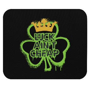 Discover Graffiti Shamrock King: Luck Ain’t Cheap Mouse Pads
