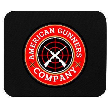 Discover american gunners company Mouse Pads