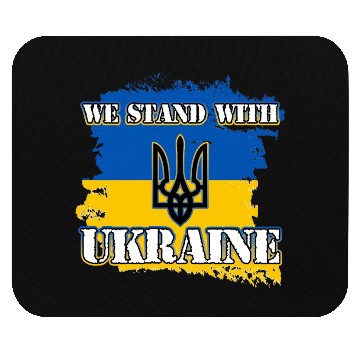 Discover We Stand With Ukraine Support Mouse Pads