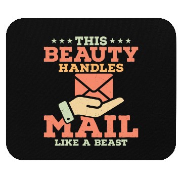 Discover This Beauty Handles Mail Like A Beast Mailman Post Mouse Pads