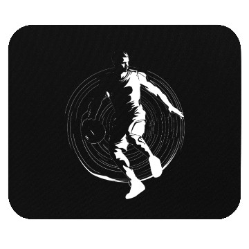 Discover Basketball Boy Drawing Mouse Pads
