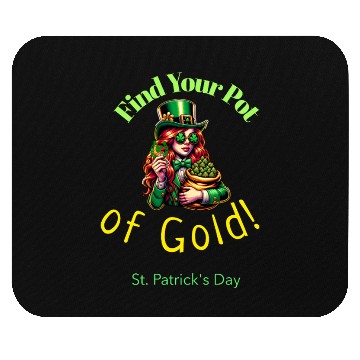Discover Find Your Pot of Gold Mouse Pads