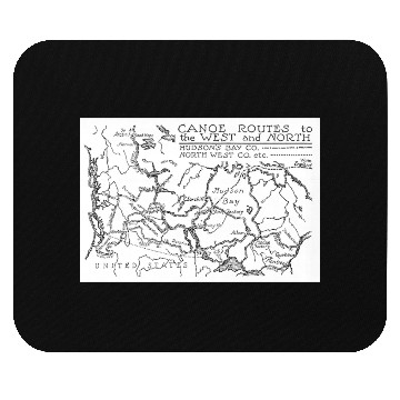 Discover Fur Trade Canoe Routes Mouse Pads
