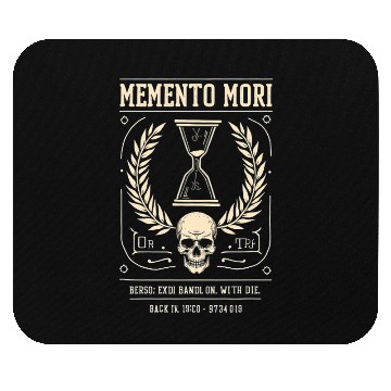 Discover Memento Mori Remember the death Mouse Pads
