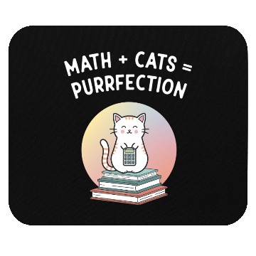 Discover Math + Cats = Purrfection Mouse Pads