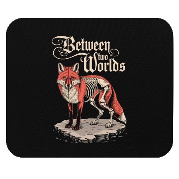 Discover Between Two Worlds Dark Cottagecore Fox Art Mouse Pads
