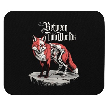 Discover Dark Cottagecore Between Two Worlds Fox Mouse Pads