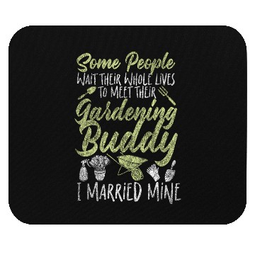 Discover Plant Lover Gardening Husband Wife Mouse Pads