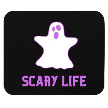 Discover scary life Mouse Pads