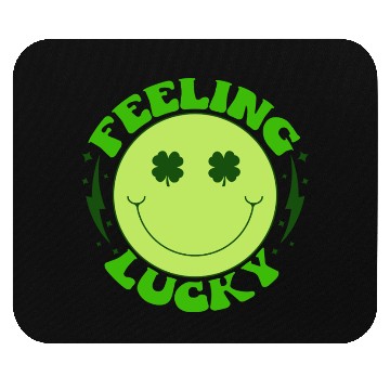 Discover Feeling Lucky Mouse Pads