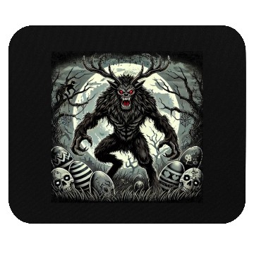 Discover Wendigo Monster Deer Easter Werewolf Creepy Mouse Pads