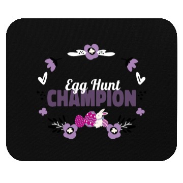 Discover Egg Hunt Champion Easter Mouse Pads
